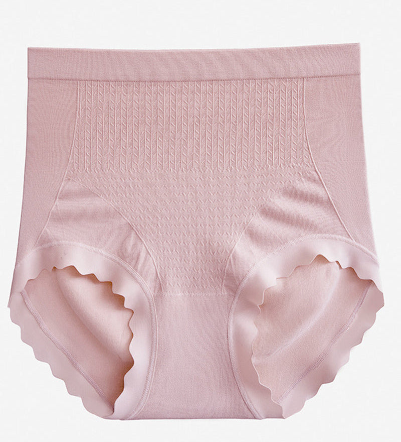 Women's High Waisted Antibacterial Crotch Briefs Stretch Full Coverage Panties