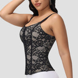 Sorelyne® Girdles Colombianas Waist Trainer Floral Lace Corset Top