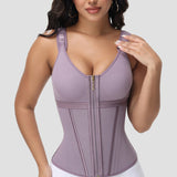 Sorelyne® Girdles Colombianas Zip Front Steel Bone Tummy Control Waist Trainer