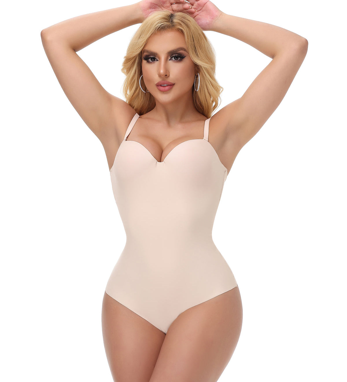 Sorelyne® Soft Cup Triangle Bodysuit Tummy Control 2-in-1 Shapewear for Women