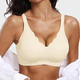 Women's Seamless Breathable Wire Free Comfort Push Up Bra