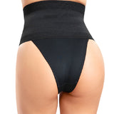 Women's Waist Cincher Shaper Thong Tummy Control High Waist Slimmer Shapewear Panty