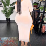 Sexy Breathable Off Shoulder Slim Fit Dress for Women