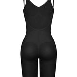 Seamless Backless Mid Length Tummy Control Shapewear Bodysuit