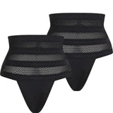 Women's High Waist Shaping Thong Breathable Tummy Control Shapewear Panty