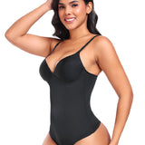 Sorelyne® Women's Smooth Push Up Tummy Control Thong Sleeveless Bodysuit Shapewear