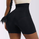 High Waist Stretchy Hourglass Buckle Belt Corset Butt Lift Shapewear Shorts
