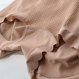 High Waist Tummy Tuck Cotton Antibacterial Bottom Seamless Underwear