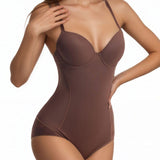 Sleeveless Lace Patchwork One Piece Shapewear Bodysuits