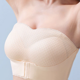 Strapless Push Up Backless Invisible Wireless Front Fastening Bra