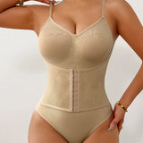 Waist Enhanced Double Layer Tummy Control Shapewear Bodysuit