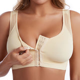 Women Front Closure With Adjustable Shoulder Straps Shaping Bras