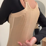 Girdles Colombianas Double Layer Tummy Control Steel Boned Waist Trainer Vest