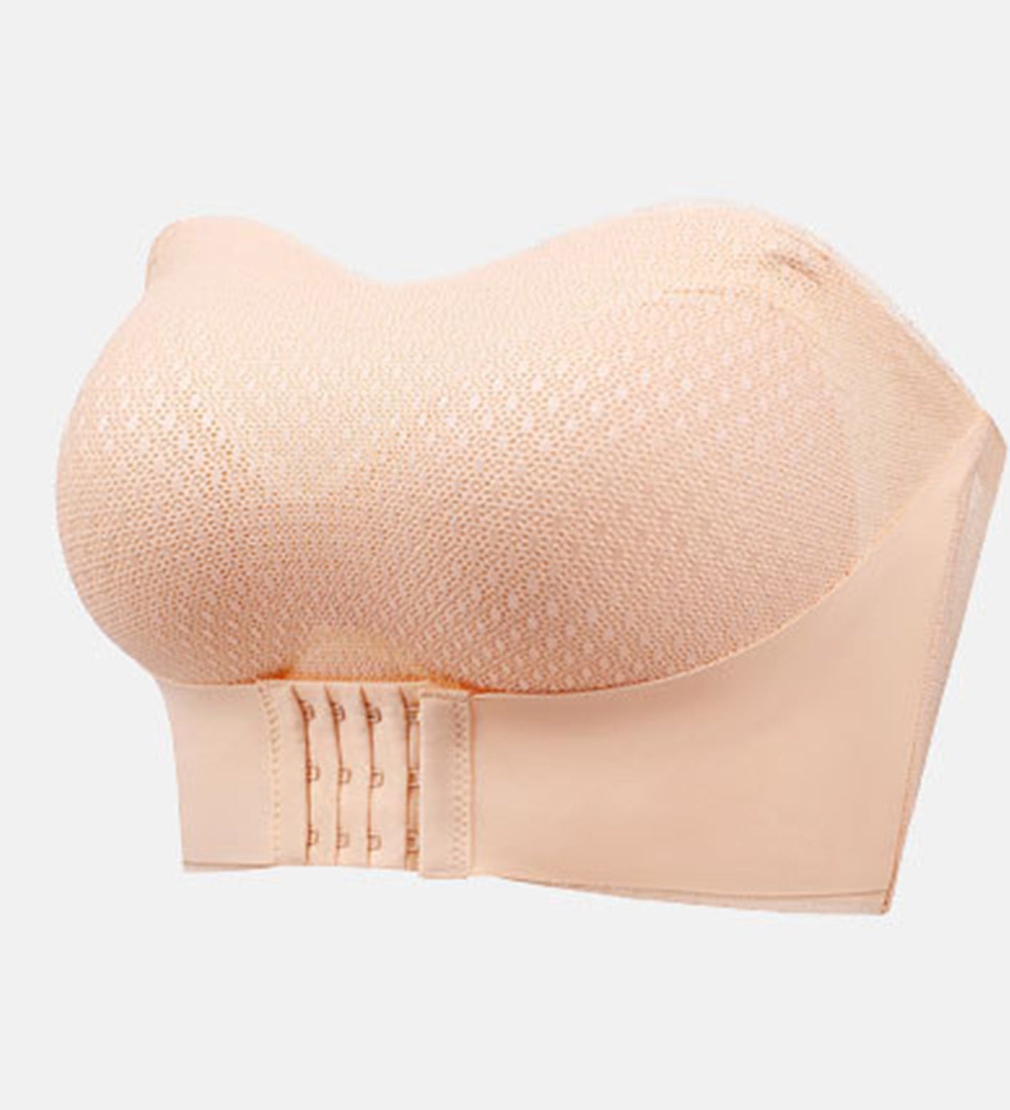Strapless Push Up Backless Invisible Wireless Front Fastening Bra