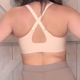 Women's Deep V Seamless Push Up Wire Free Comfort Bra