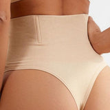 Hollow Thin High Waist Shapewear Tummy Shaping Thong