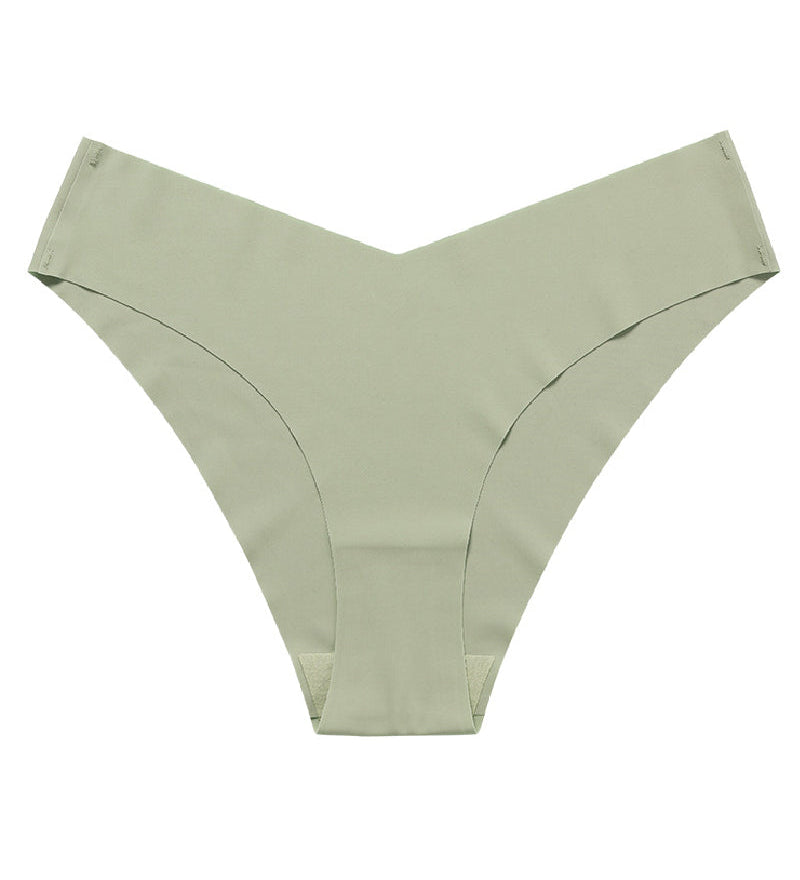 Sexy Ice Silk Low-Rise Panties Seamless Multicolor Briefs Lingerie