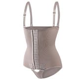 Women's Tummy Control Adjustable Buckle Front Open Bust Shapewear