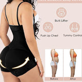 Women's Shapewear Full Body Shaper Hip Lifter Girdle Colombiana Waist Trainer