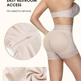 Sorelyne® Double Compression High Waisted BBL Shorts With Mid-section Tummy Control Panties