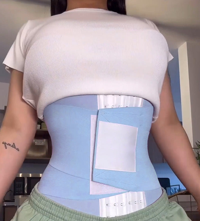 Sorelyne® Women Double Compression Tummy Wrap Sweat Sauna Waist Trainer