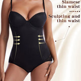 Breast Push Up Butt Lift Bodysuit Shapewear With Bra