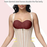 Waist Trainer for Women Body Shaper Corset Vest Tank Top with Steel Bones