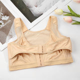 Front Closure Post Surgery Compression Shapewear Bra With Breast Support Belt