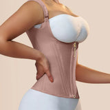 Waist Trainer for Women Body Shaper Corset Vest Tank Top with Steel Bones