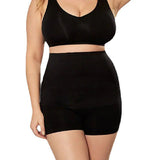Women's High Waisted Tummy Control Back Smoothing Shaper Boyshorts