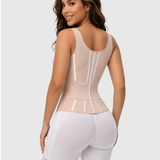 Adjustable Strap High Compression Zipper Bustier Shaper Vest