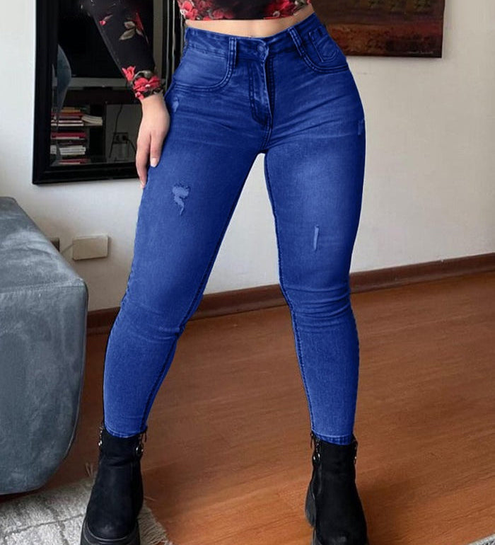 Sorelyne® Denim High Waist Tummy Control Butt Lift Skinny Jeans