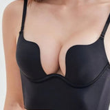 Backless Multiway Deep V Cup Underwire Push up Bra