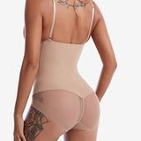 Breast Push Up Butt Lift Bodysuit Shapewear With Bra