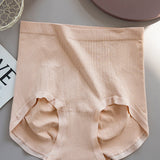 Women's Soft Stretch Butt Lift Briefs Seamless Pure Cotton Bottom Crotch Underwear