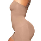Slimming Sleeveless Bodysuit With Removable Shoulder Strap