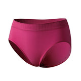 Women’s Solid Hip-Lifting Pure Cotton Slimming Briefs Seamless Low Waist Underwear
