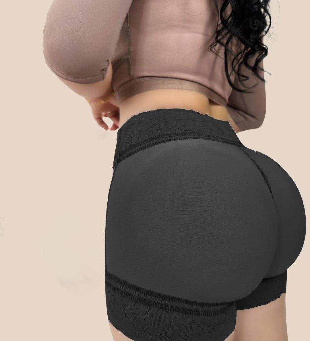 Sorelyne® Women's Seamless Lace Butt Lift Tummy Control Shaper Shorts Underwear