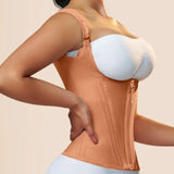 Waist Trainer for Women Body Shaper Corset Vest Tank Top with Steel Bones
