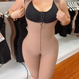 Sorelyne® Girdles Shapewear Bodysuits Open Bust Tummy Control Adjustable Body Shaper with Zipper