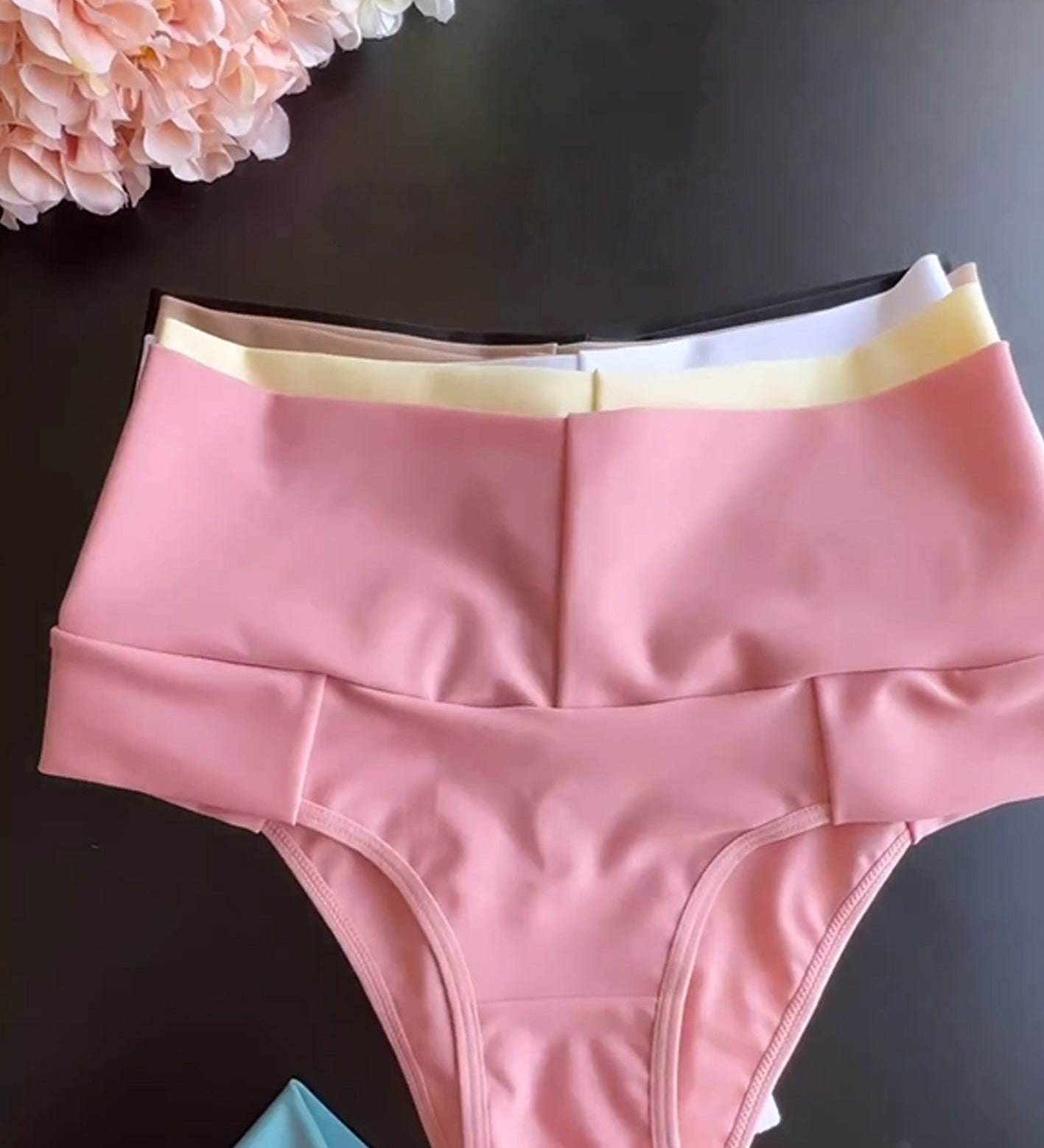 Sorelyne® Solid Color High Waisted Underwear Panties