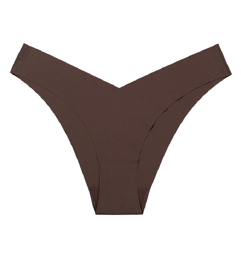 Sexy Ice Silk Low-Rise Panties Seamless Multicolor Briefs Lingerie