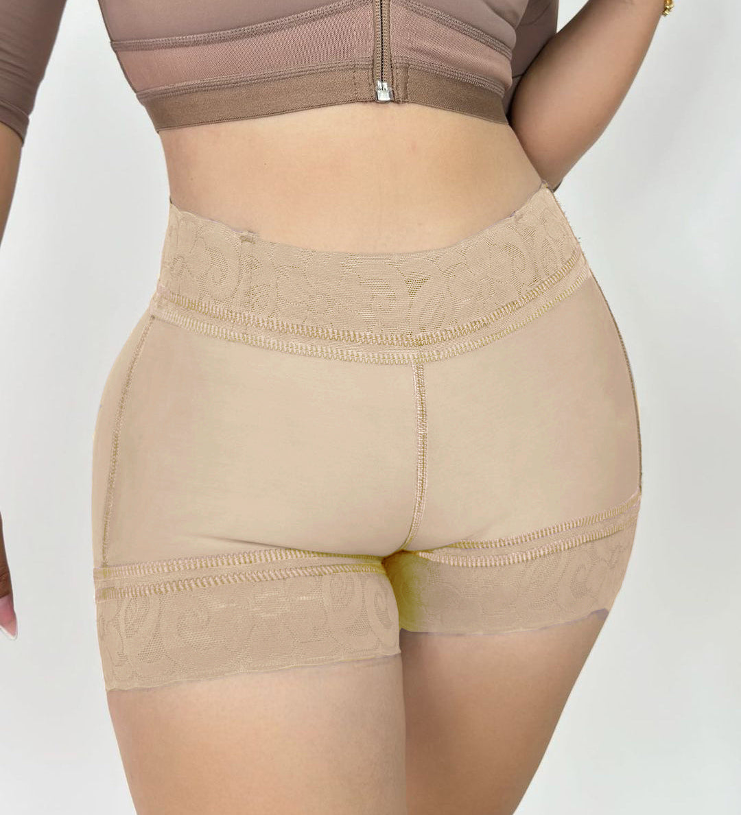 Sorelyne® Women's Seamless Lace Butt Lift Tummy Control Shaper Shorts Underwear