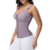 Sorelyne® Girdles Colombianas Zip Front Steel Bone Tummy Control Waist Trainer