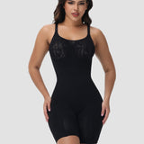 Sorelyne® Rose Jacquard Thigh Slimmer Shapewear Seamless Sculpting Snatched Waist Bodysuit