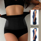 Women's Magnetic Therapy Warm Uterus Panties Seamless High Waist Abdomen Control Briefs
