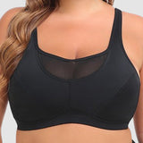 Plus Size Wireless Sexy Cut Outs Top Crop Tank Bra