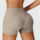 Core High-Waist Casual Style Hot Shorts Belly Wrap Tight Slim Outdoor Running Fitness Yoga Shorts