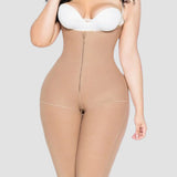Sorelyne® Seamless Invisible Zipper High Back Girdles Open Bust Thigh Slimmer Shapewear