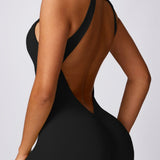 Peach Hip-lifting and Beautiful Back Quick-drying Yoga Jumpsuit